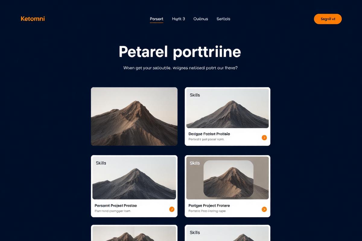 Portfolio créatif